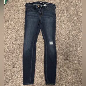 Hollister Women's Dark Wash Skinny Jeans